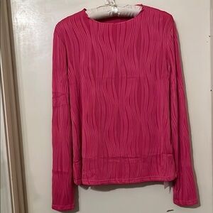 NWT ZANZEA Long Sleeve Knit Shirts Textured Underwear Tops Casual Slim Fit M